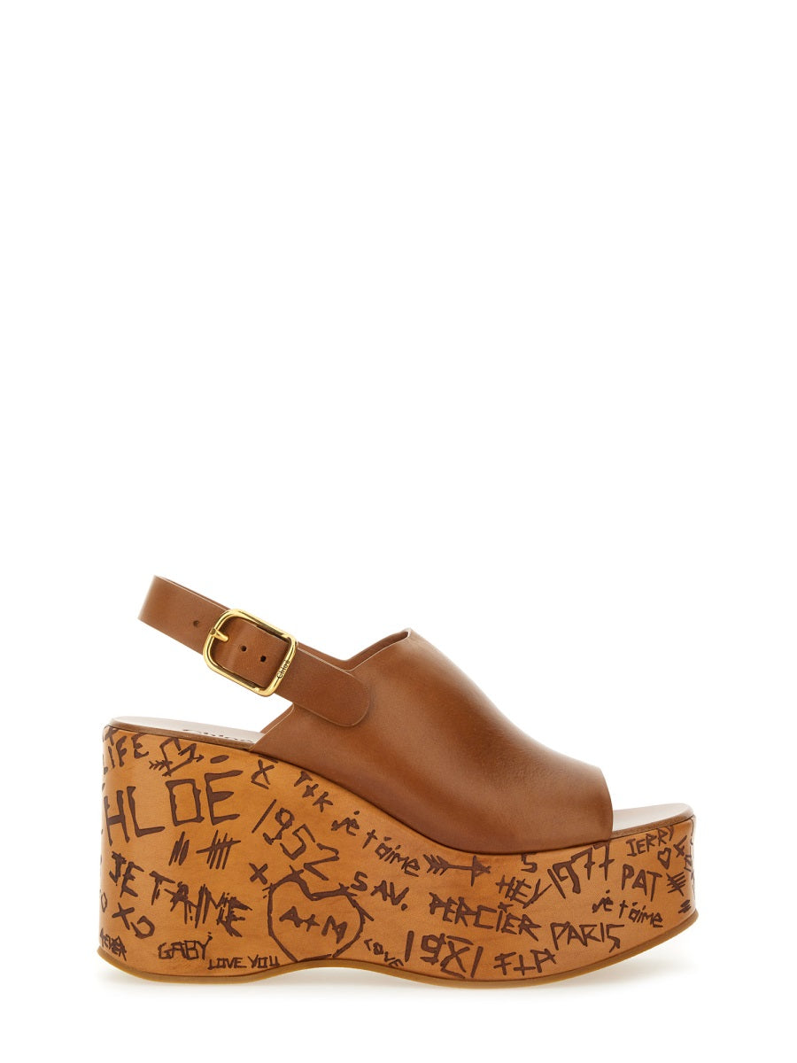 WEDGE SANDAL "MAXIME"