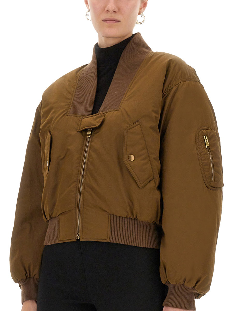 NYLON BOMBER JACKET