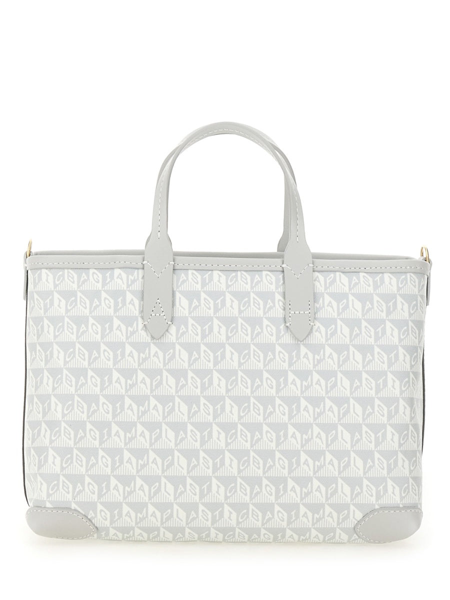 BORSA TOTE "I AM A PLASTIC BAG WINK" XS