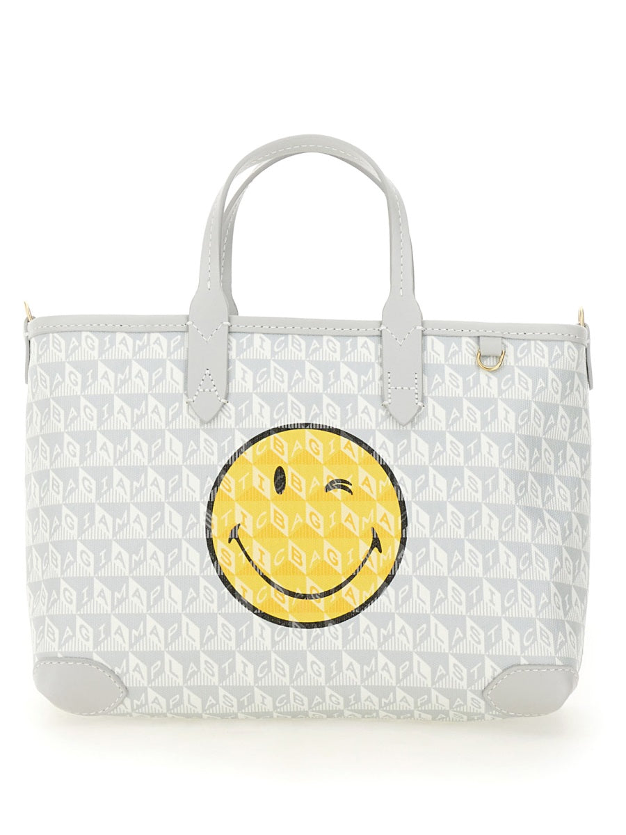 BORSA TOTE "I AM A PLASTIC BAG WINK" XS