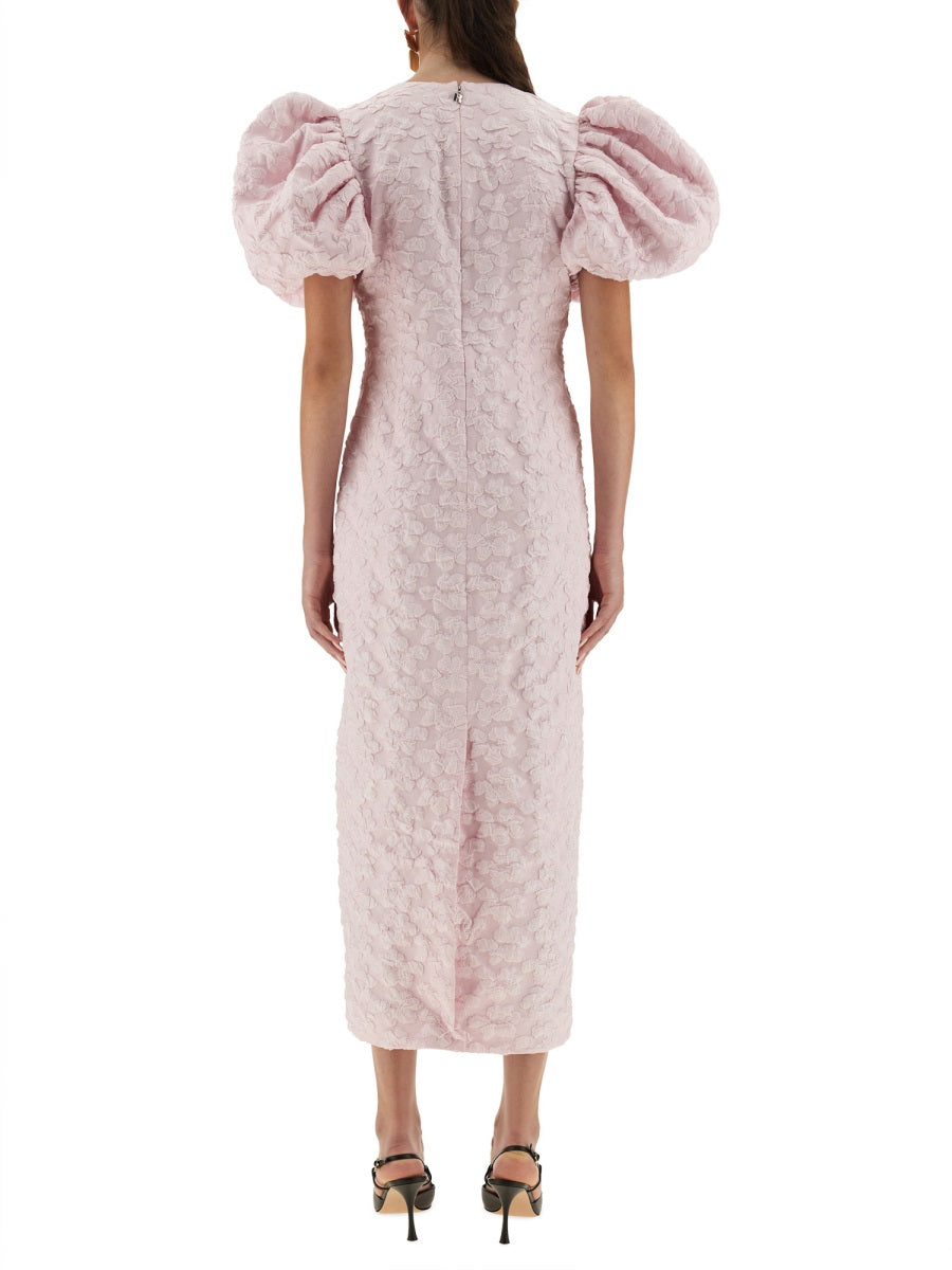 JACQUARD MIDI DRESS