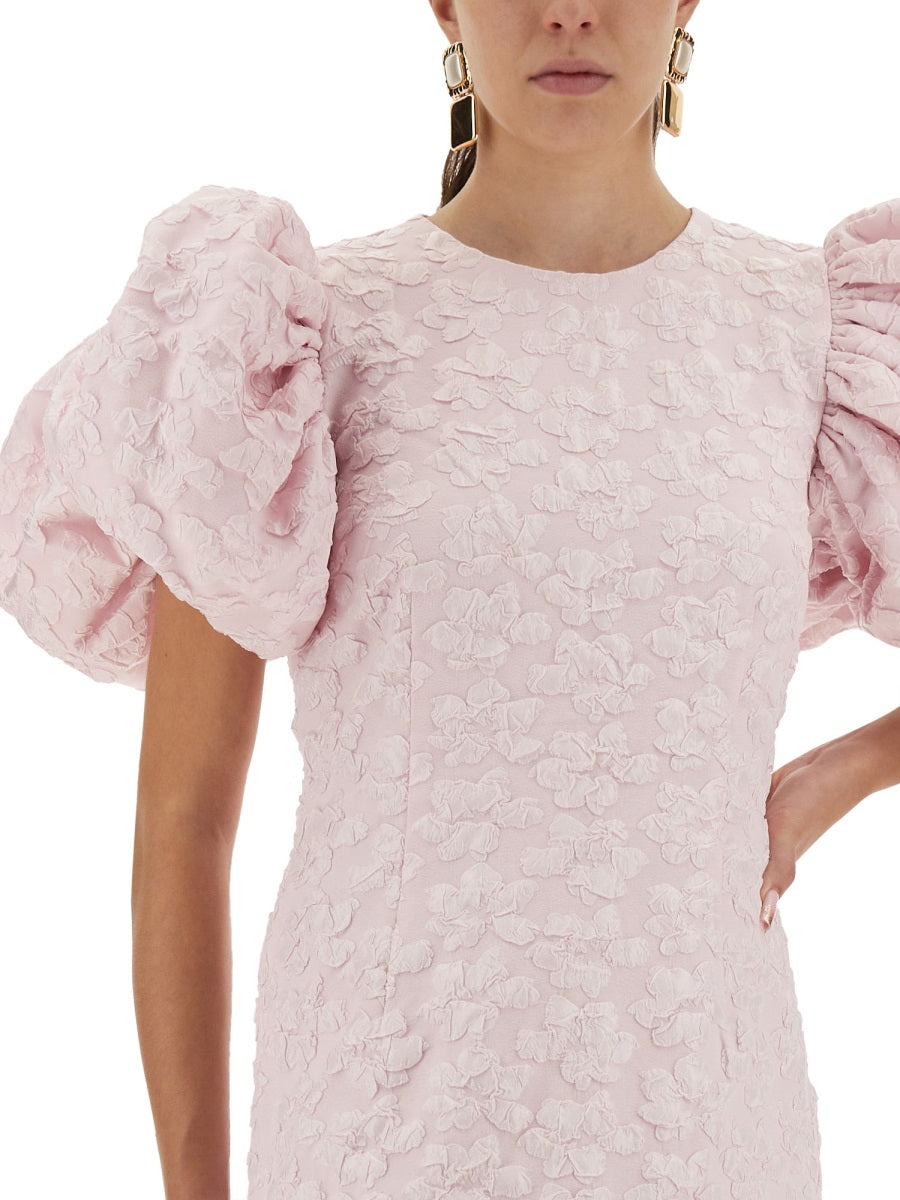 JACQUARD MIDI DRESS