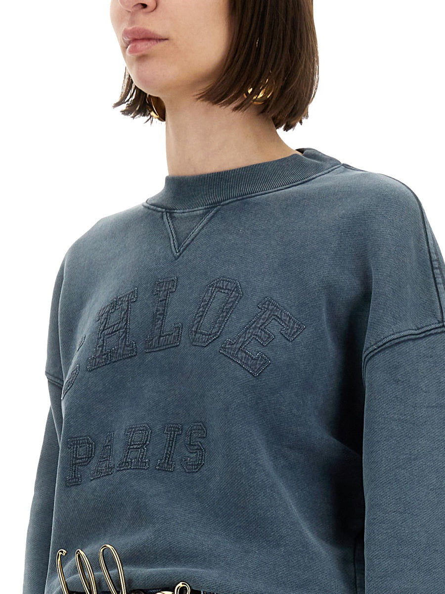 SWEATSHIRT WITH LOGO