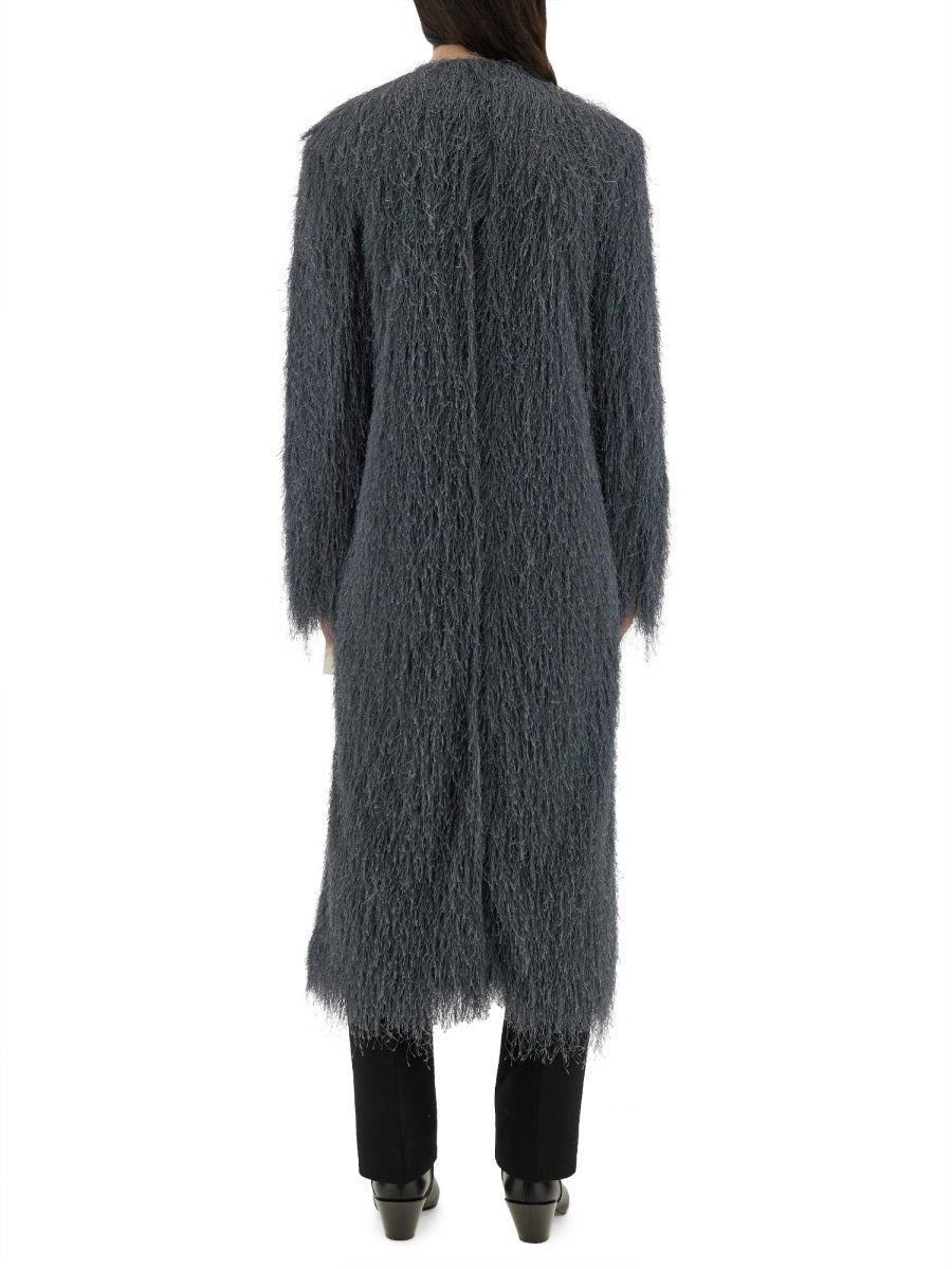 COAT WITH BANGS