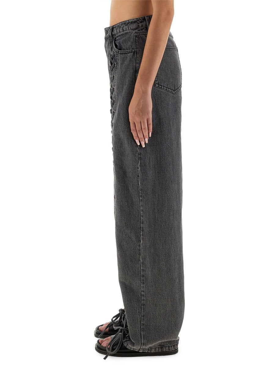 PANTS WITH LACES