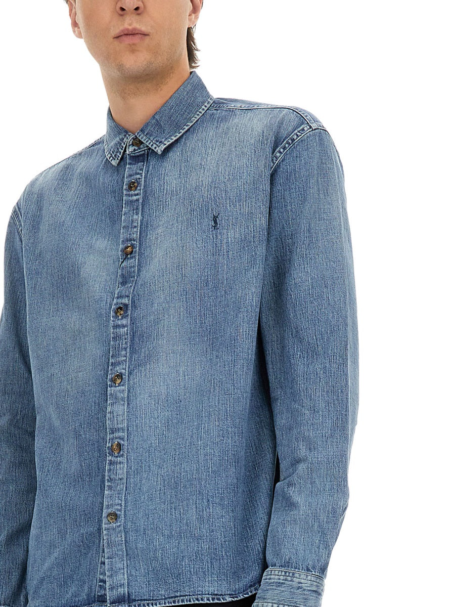 CAMICIA "CASSANDRE" IN DENIM