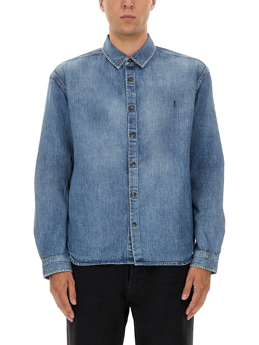 CAMICIA "CASSANDRE" IN DENIM
