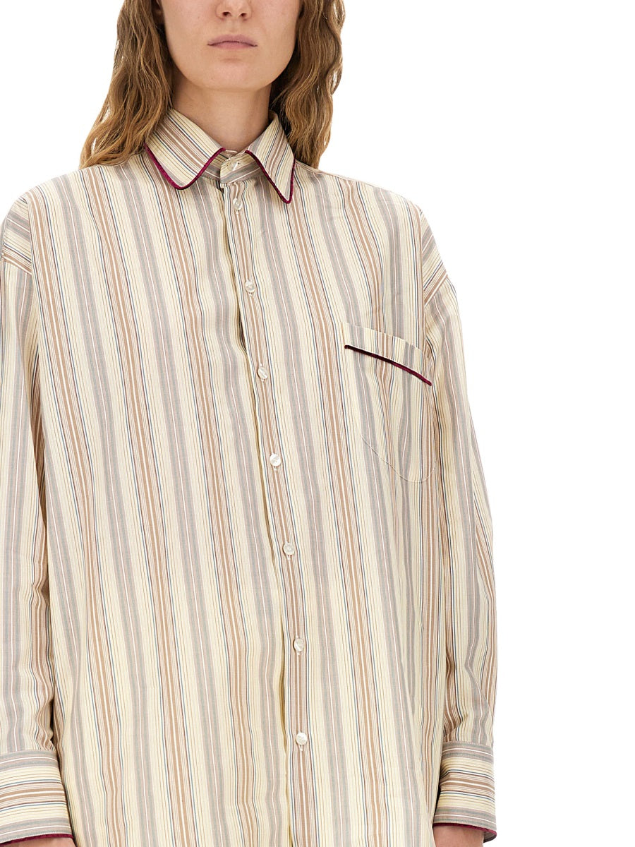 STRIPED COTTON SHIRT