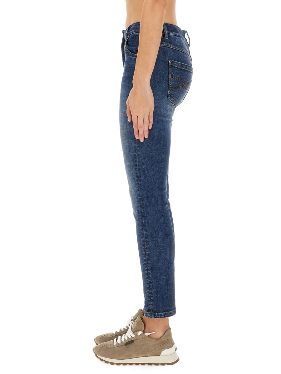 SLIM FIT DENIM PANTS