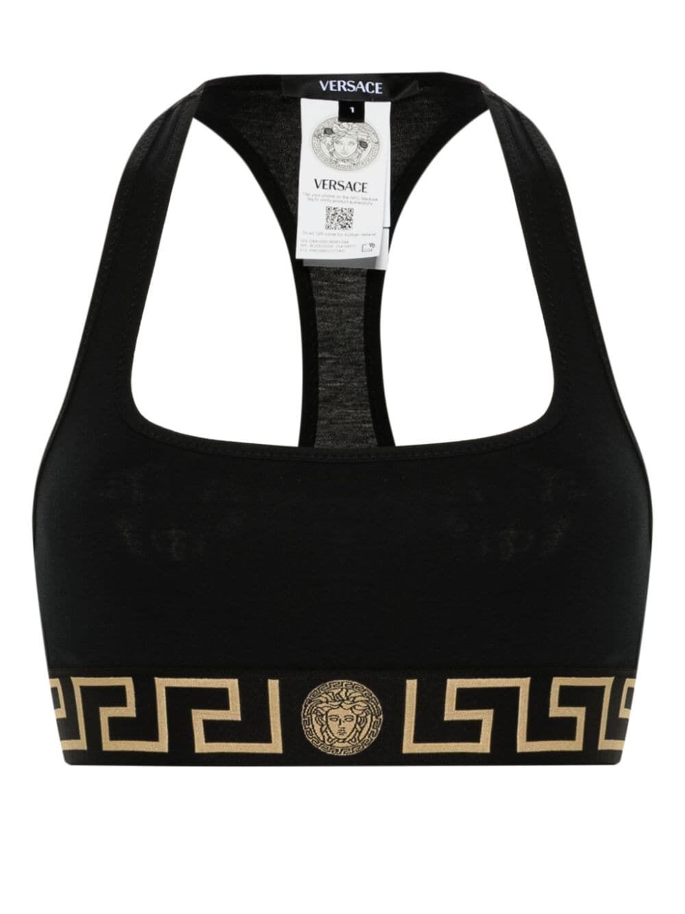 GRECA BORDER SCOOP BRALETTE