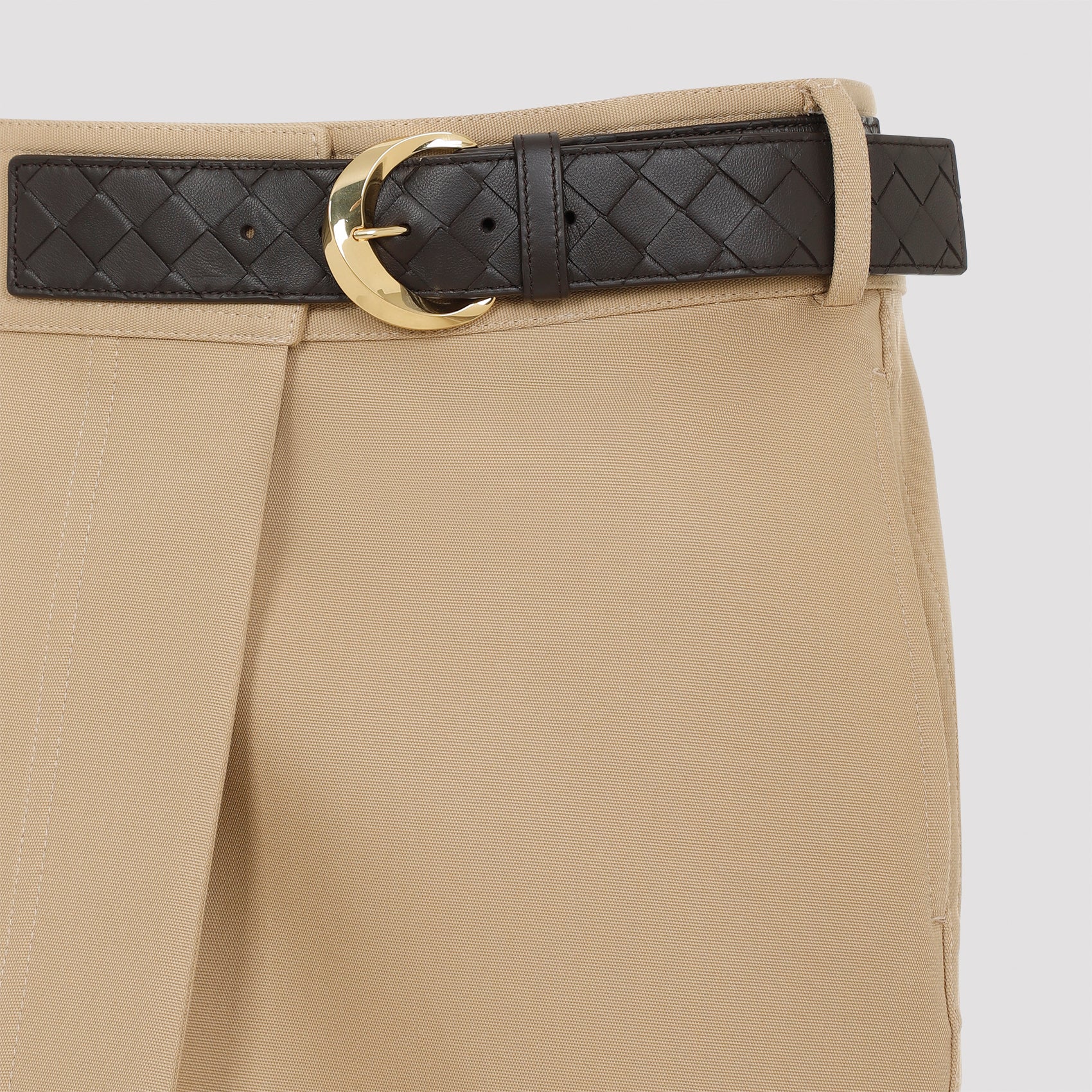 Canvas Midi Skirt