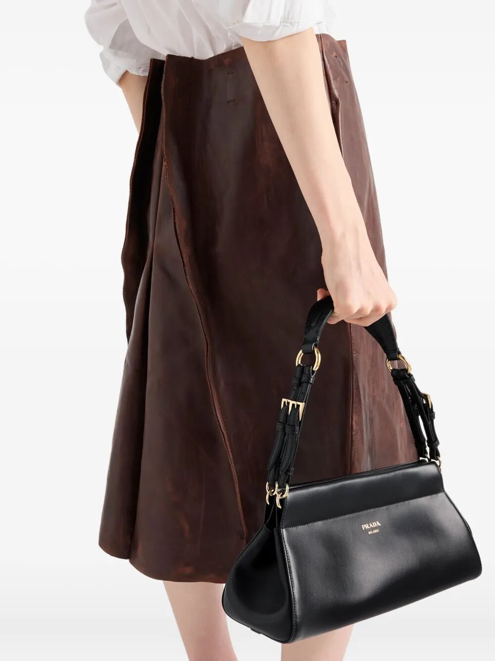 BORSA PRADA ENCHAÎNÉ MEDIUM IN PELLE