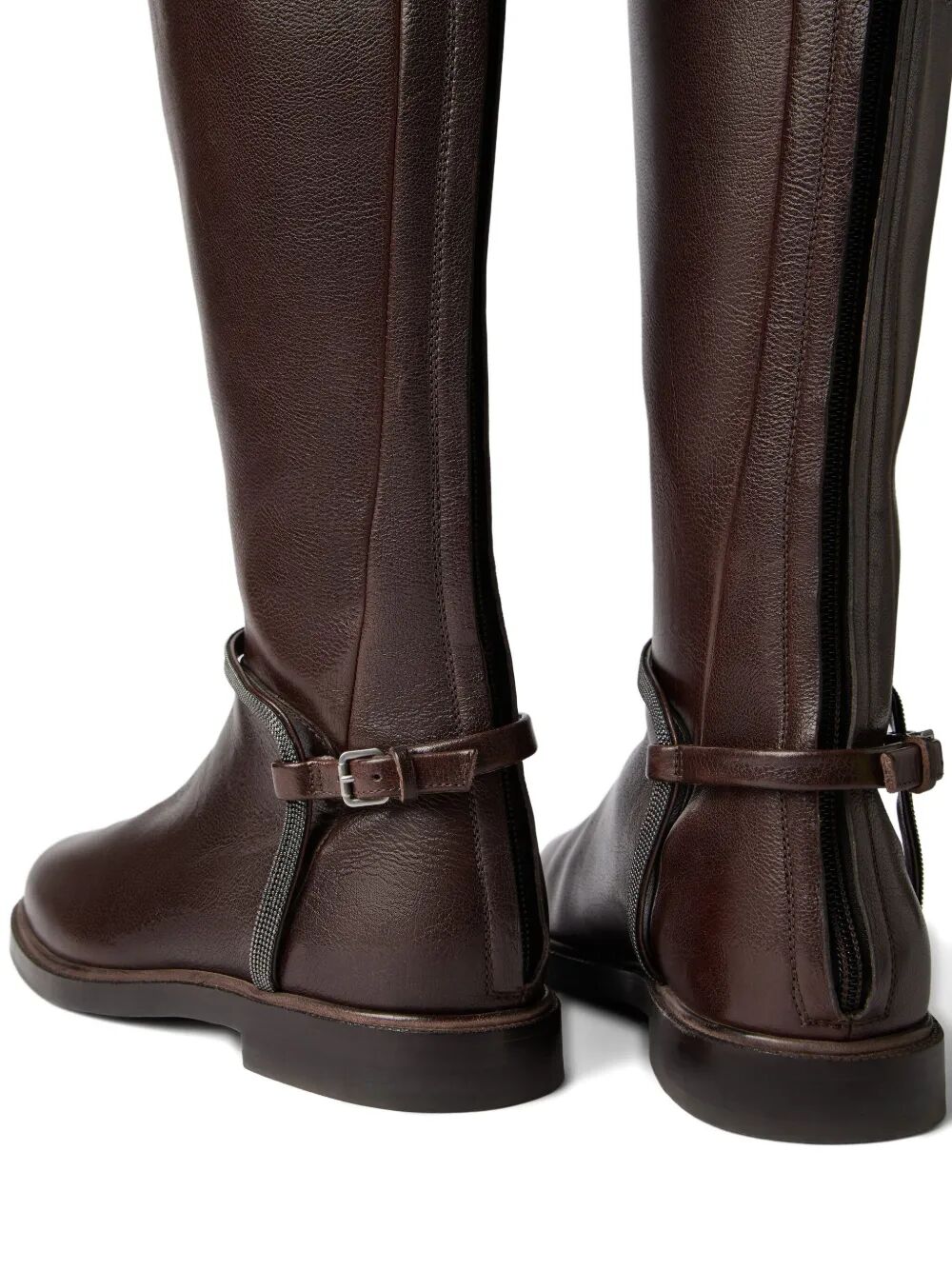 STIVALI IN PELLE CLASSIC CON PRECIOUS SPURS