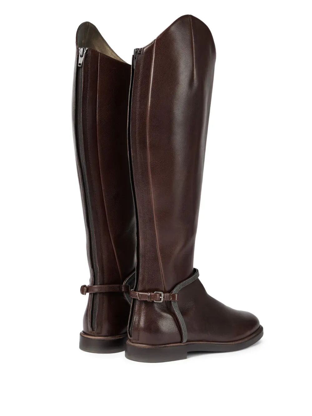 STIVALI IN PELLE CLASSIC CON PRECIOUS SPURS