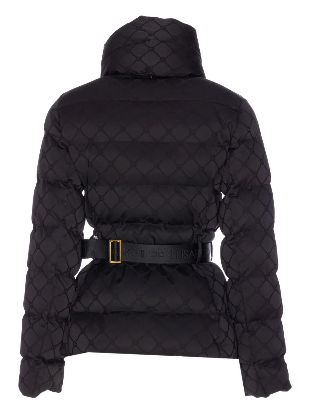 PIUMINO IN TESSUTO VELA JACQUARD CON CINTURA