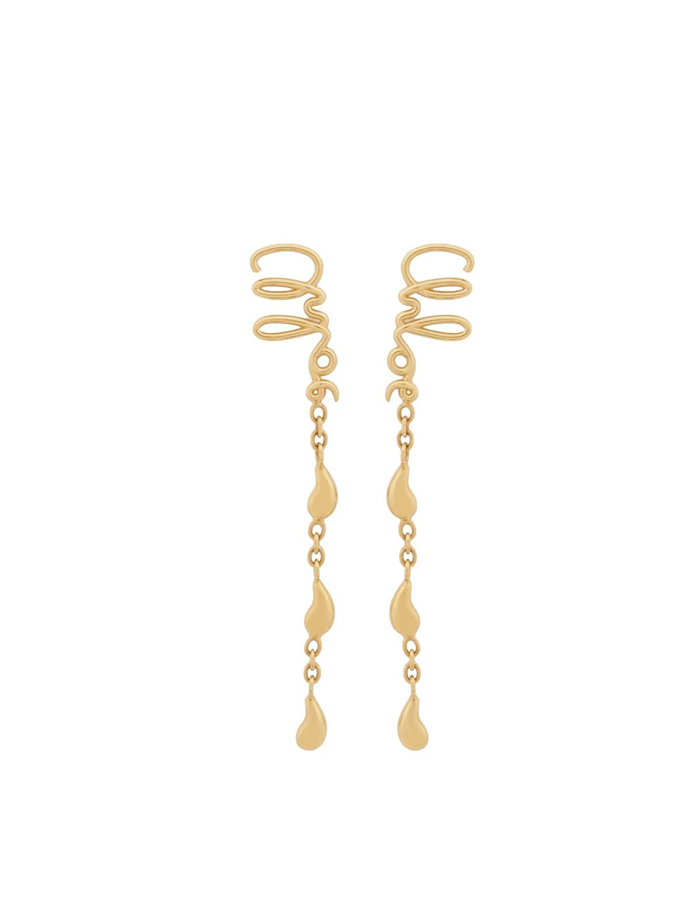LOGO EARRINGS