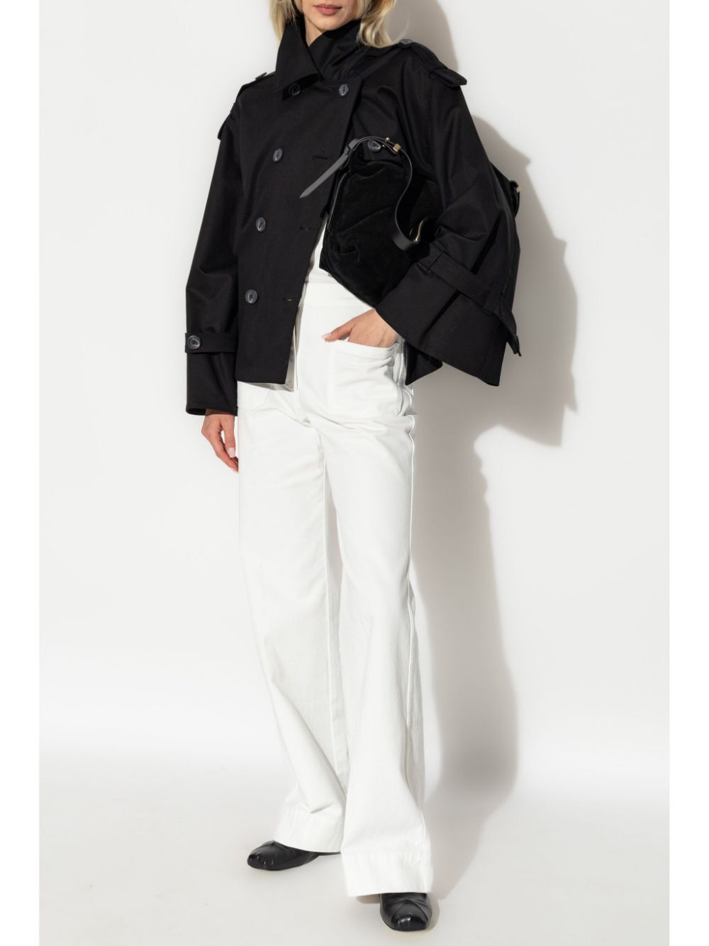 ALINA HIGH-WAISTED AND FLARED LEG JEANS