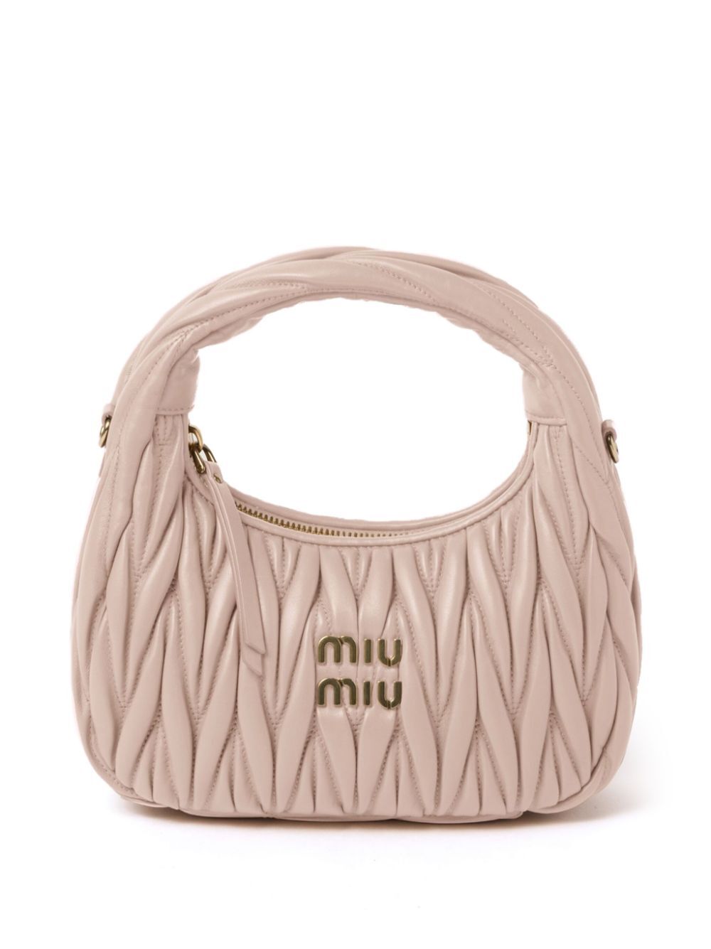 WANDER MATELASSÉ NAPPA LEATHER SMALL HOBO BAG