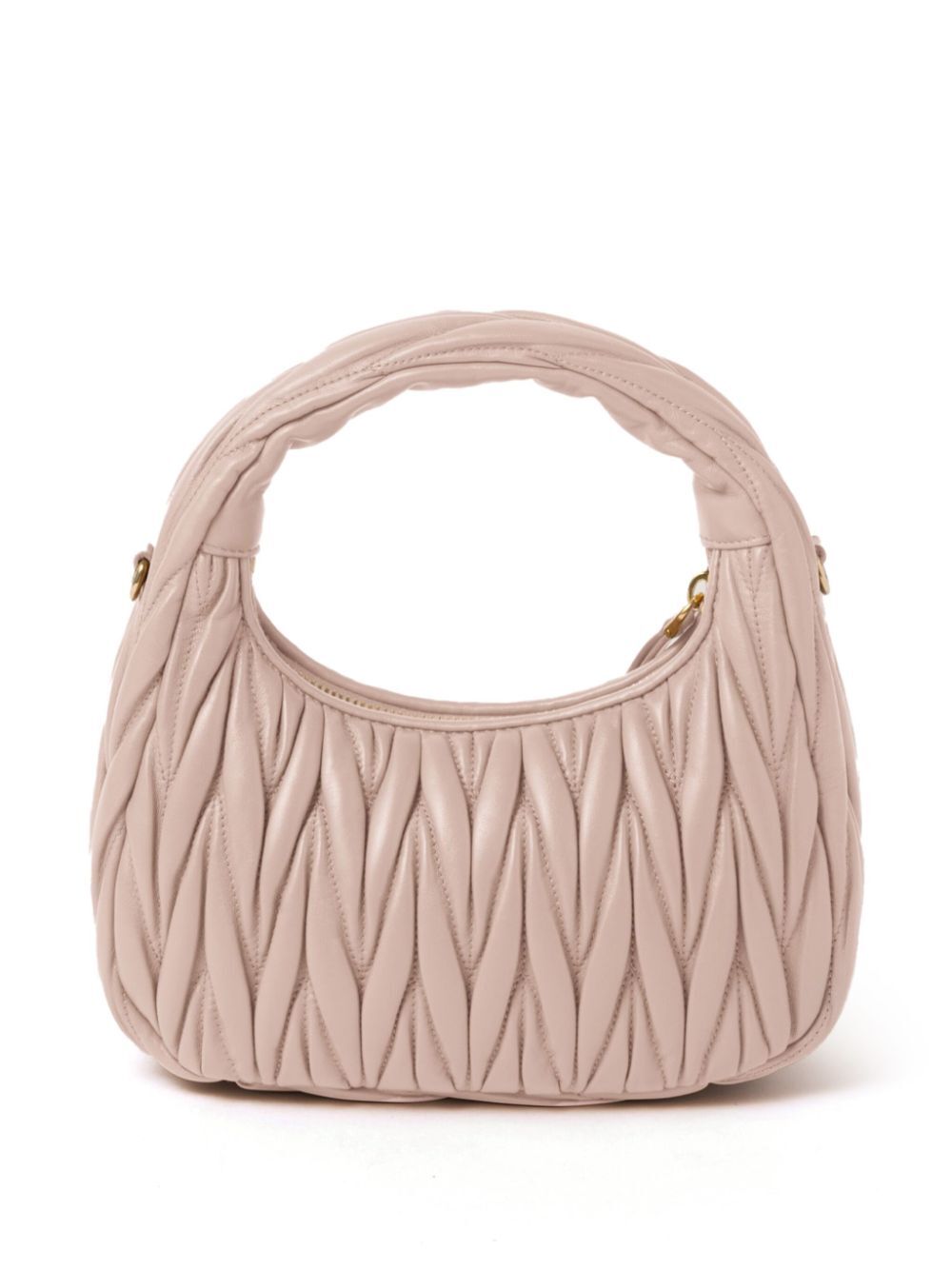 WANDER MATELASSÉ NAPPA LEATHER SMALL HOBO BAG