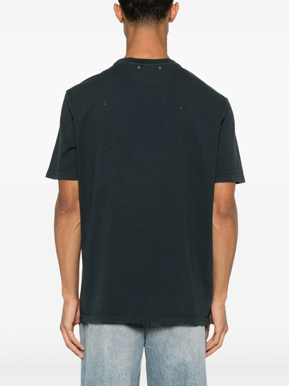 COSMIC SUNRISE-PRINT COTTON T-SHIRT