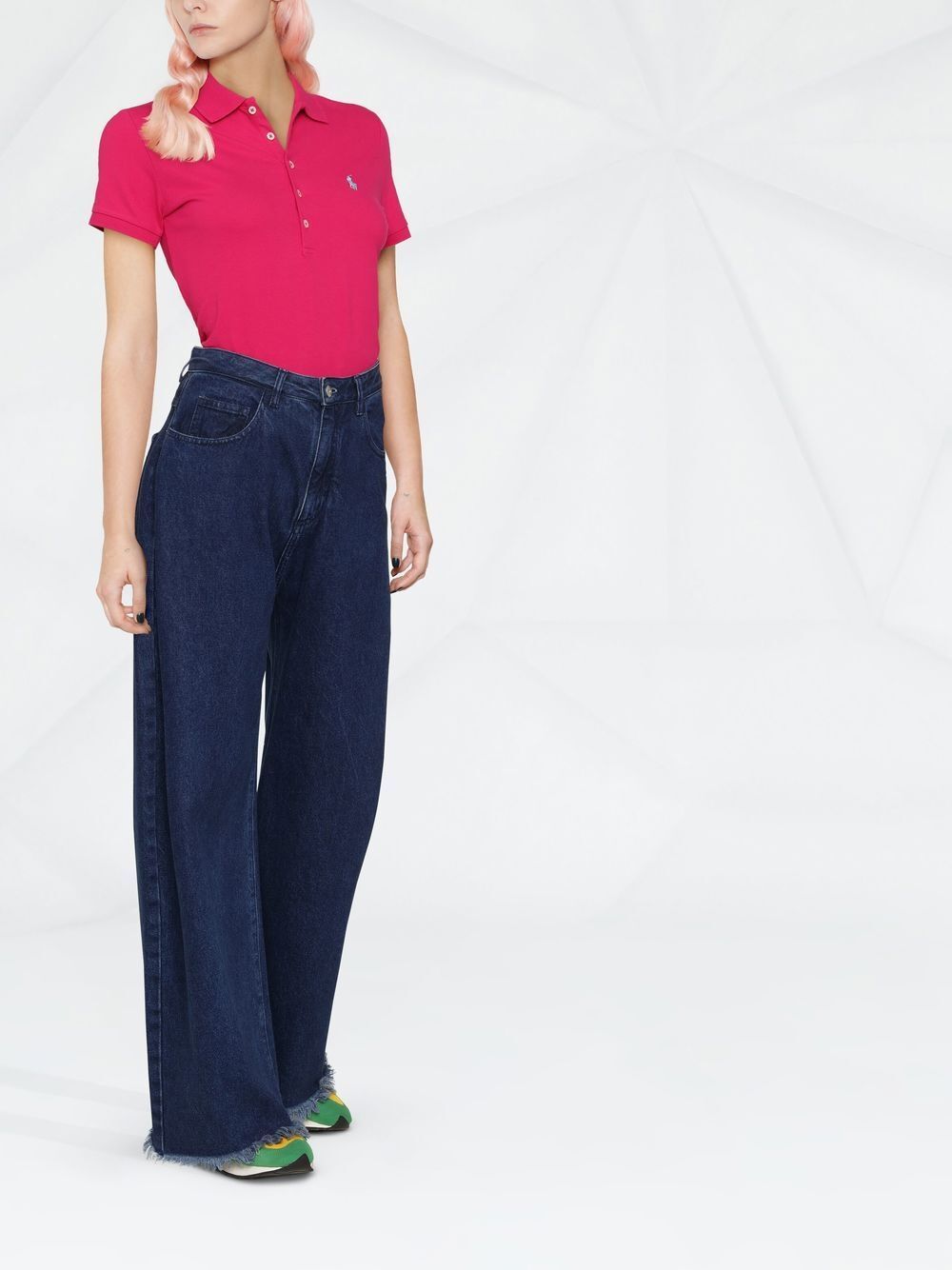 SLIM FIT COTTON PIQUÉ POLO SHIRT
