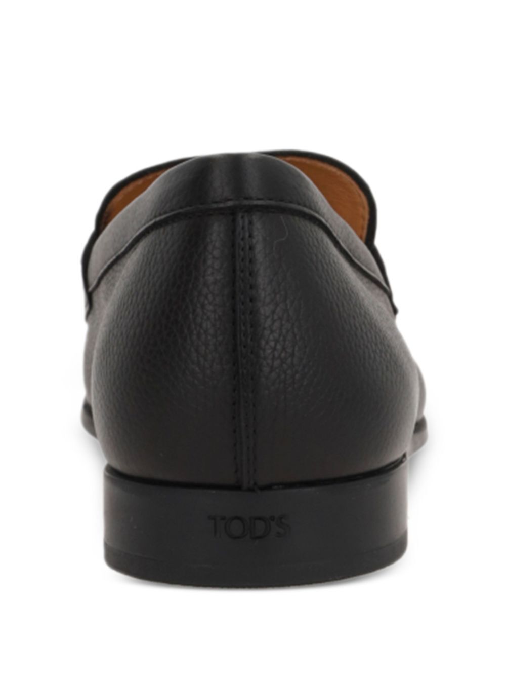 GRAINED LEATHER PENNY LOAFERS