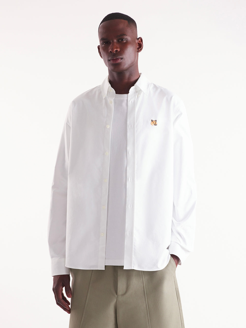 MINI FOX HEAD CLASSIC OXFORD SHIRT