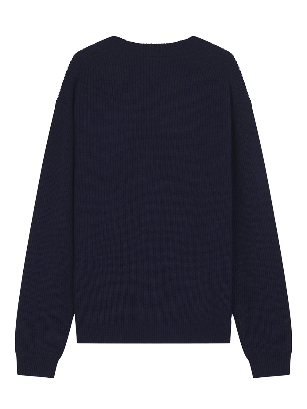 BOLD FOX HEAD PATCH COMFORT RIBBED CARDIGAN