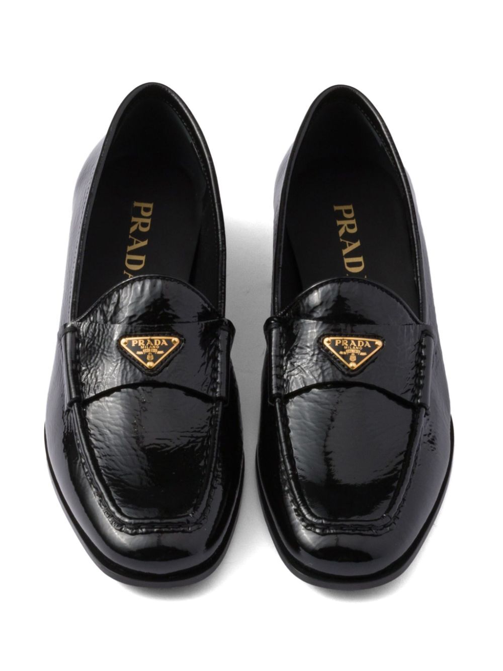 PATENT LEATHER LOAFERS