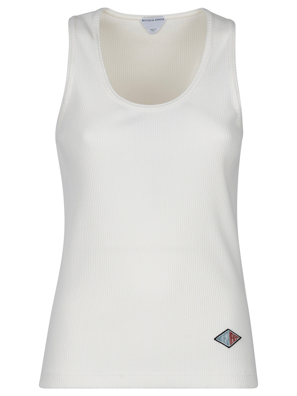 COMPACT COTTON RIBBED JERSEY TANK TOP