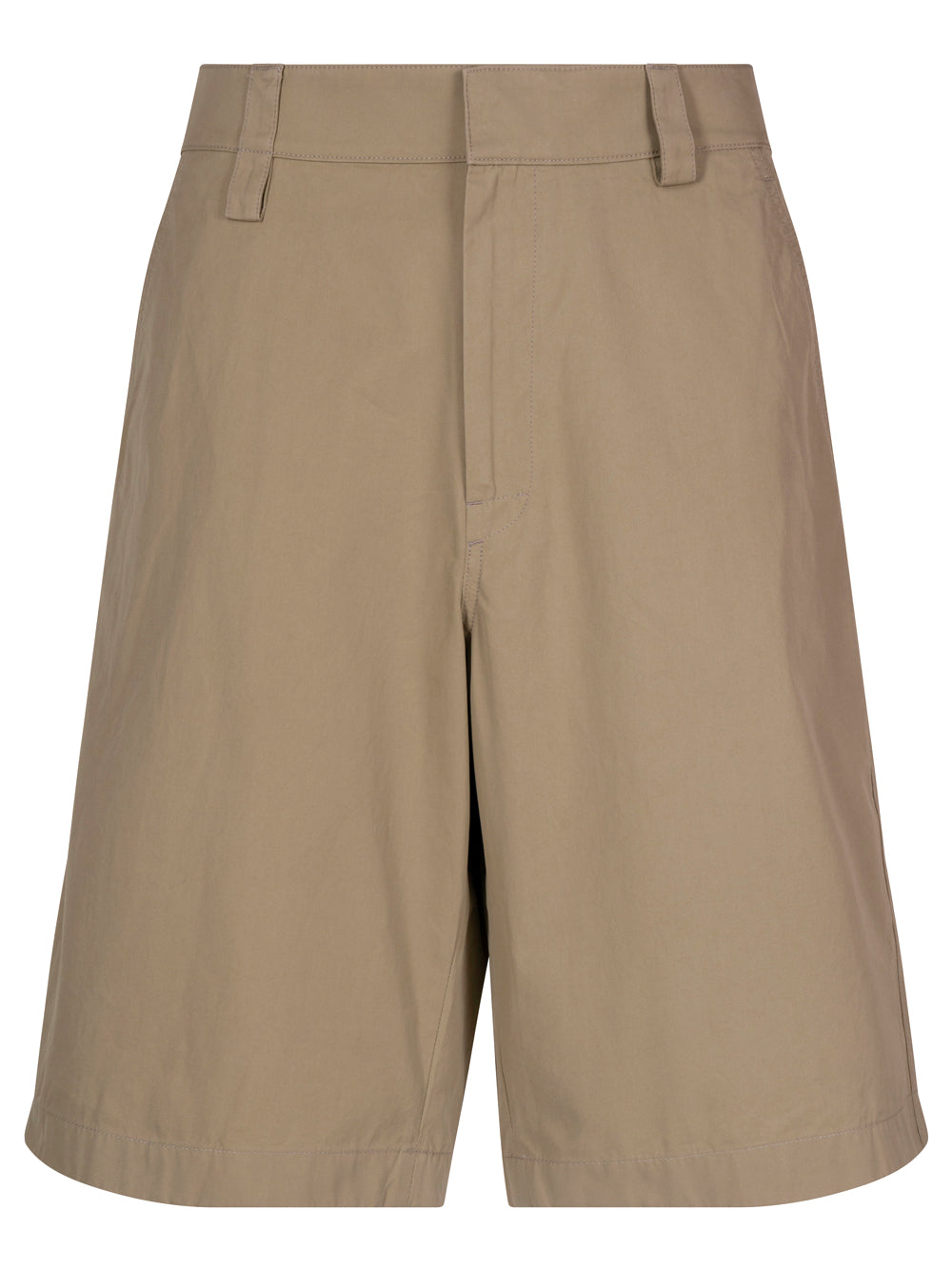 LIGHT COTTON TWILL BERMUDA SHORTS