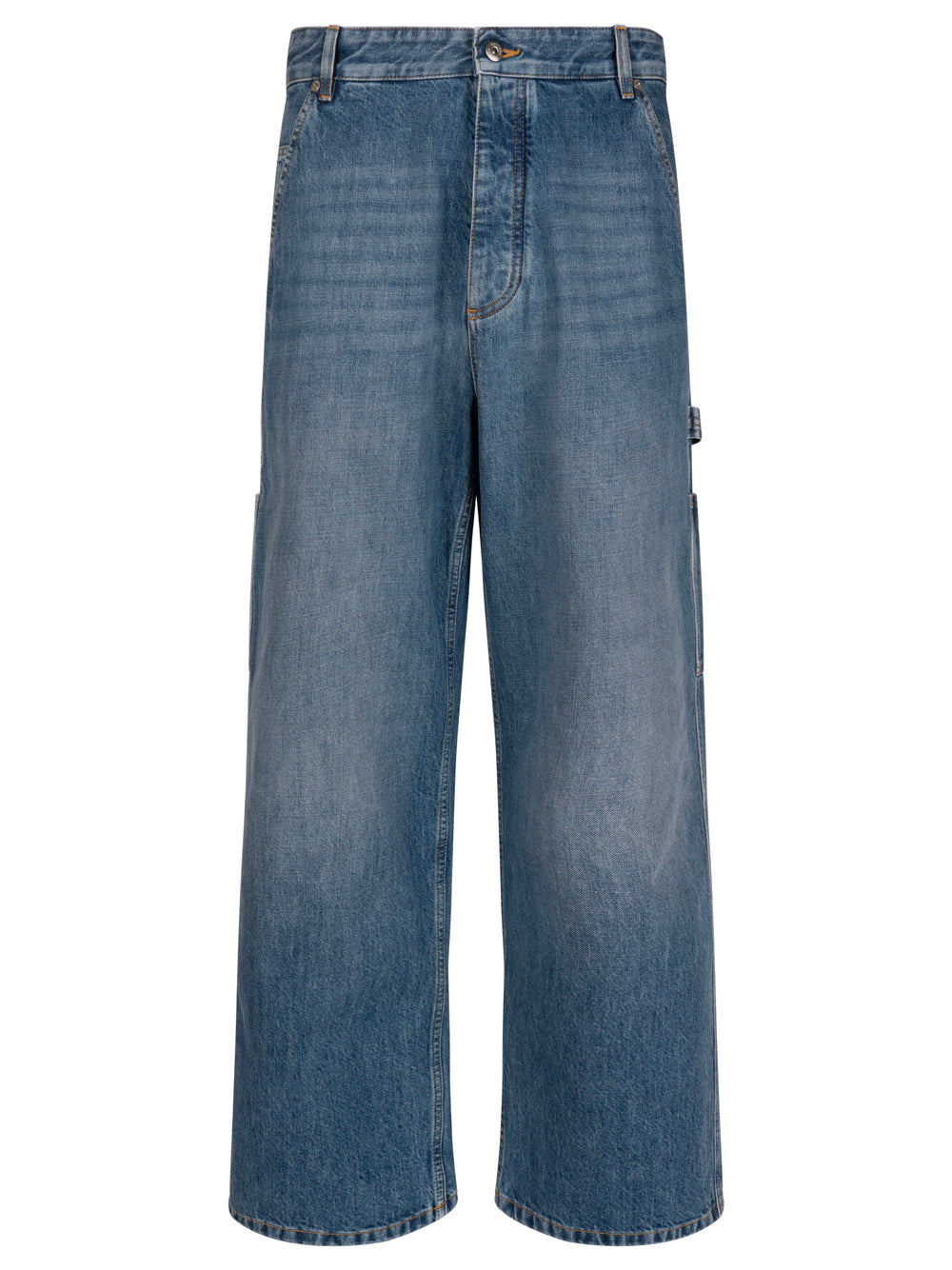 VINTAGE INDIGO CARGO JEANS