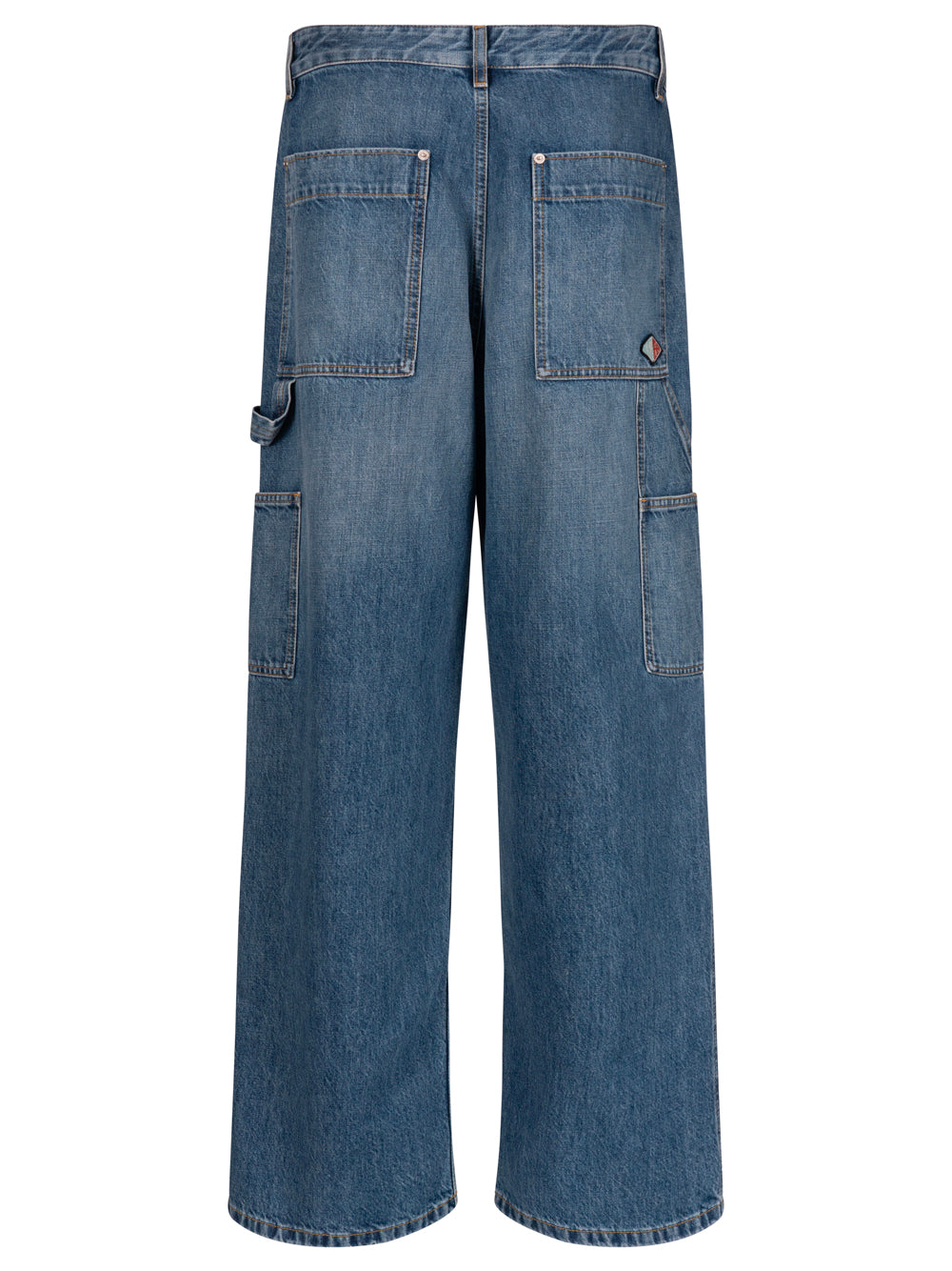 VINTAGE INDIGO CARGO JEANS