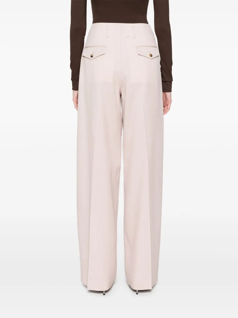 FLAVIA WOOL TAILORED TROUSERS