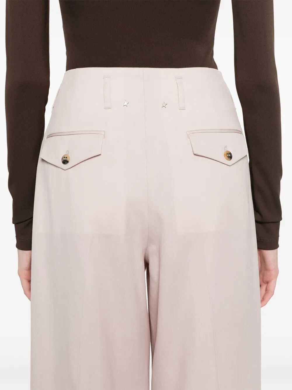 FLAVIA WOOL TAILORED TROUSERS
