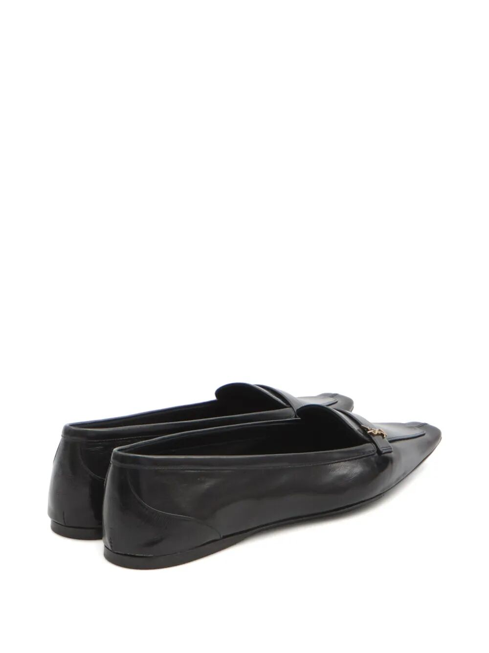SMOOTH LEATHER POPPY BALLERINAS