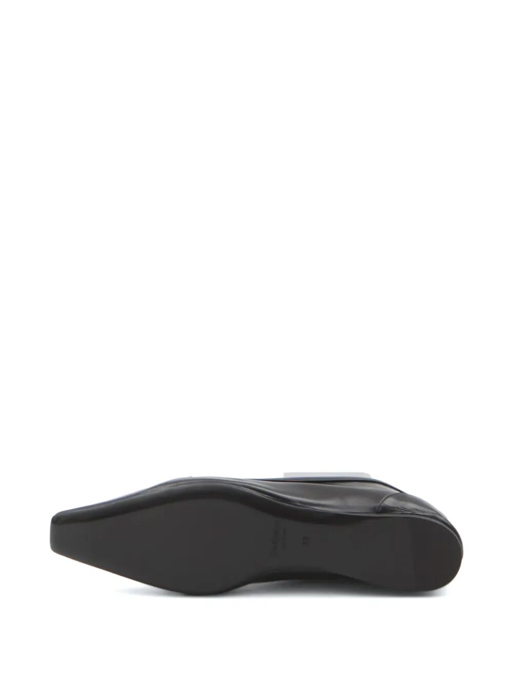 SMOOTH LEATHER POPPY BALLERINAS