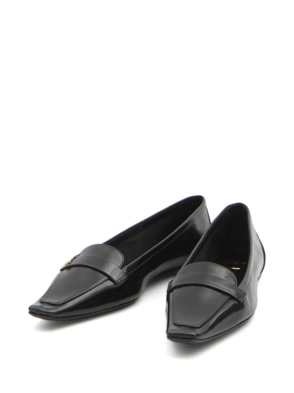 SMOOTH LEATHER POPPY BALLERINAS