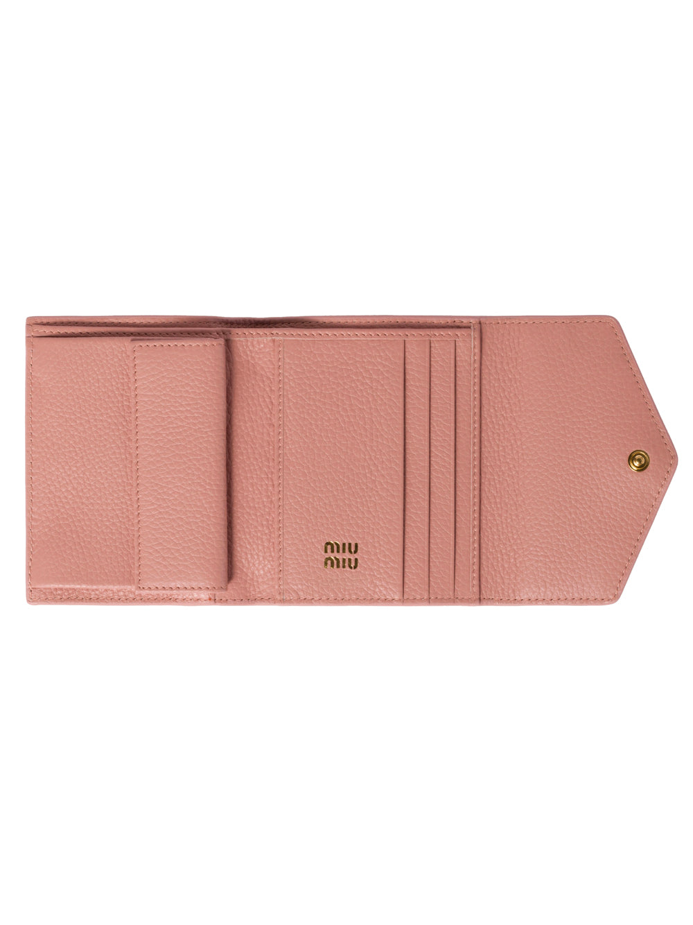 SNAP CLOSURE SMALL LEATHER WALLET