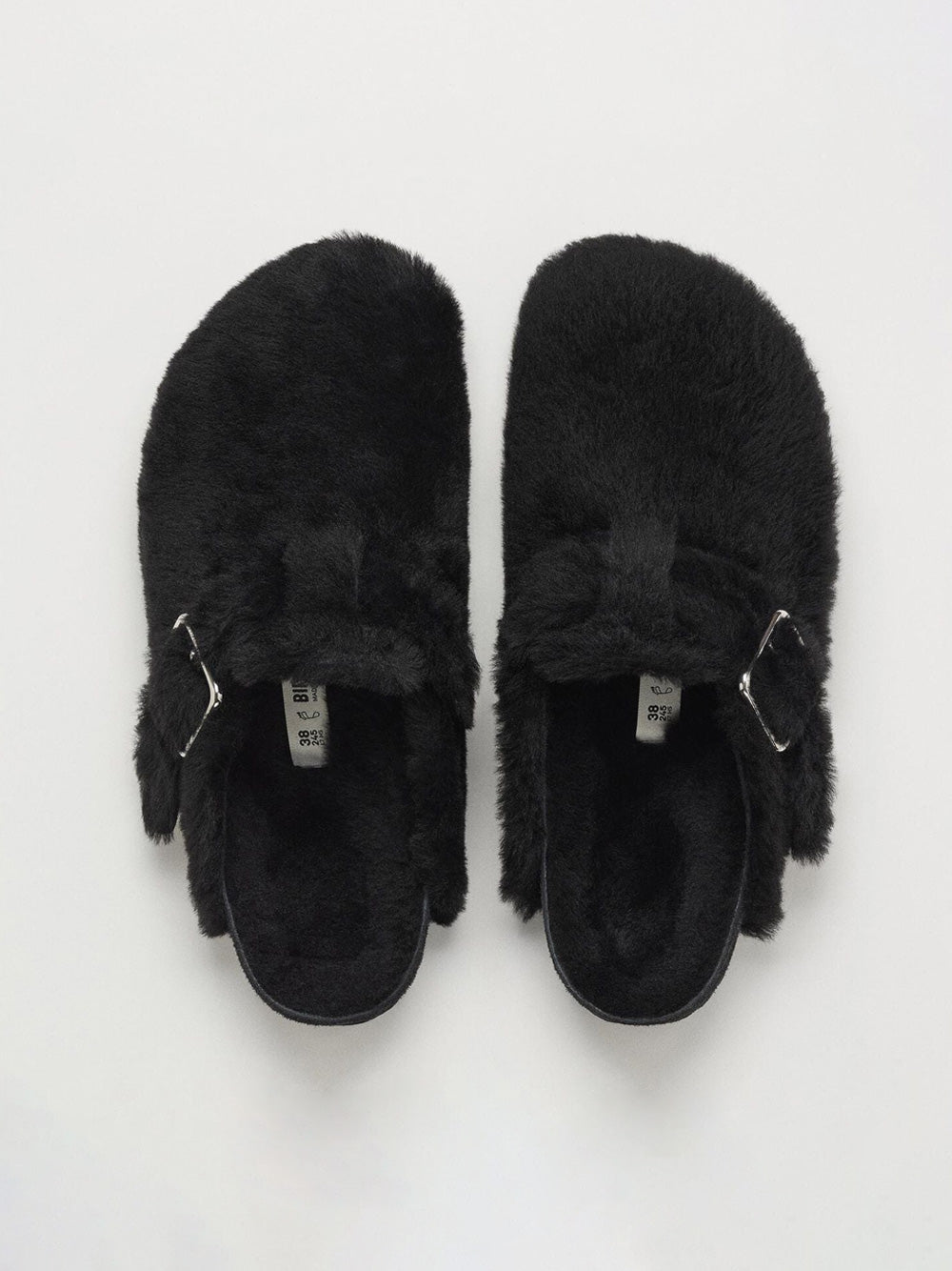 SHEARLING BOSTON CLOGS