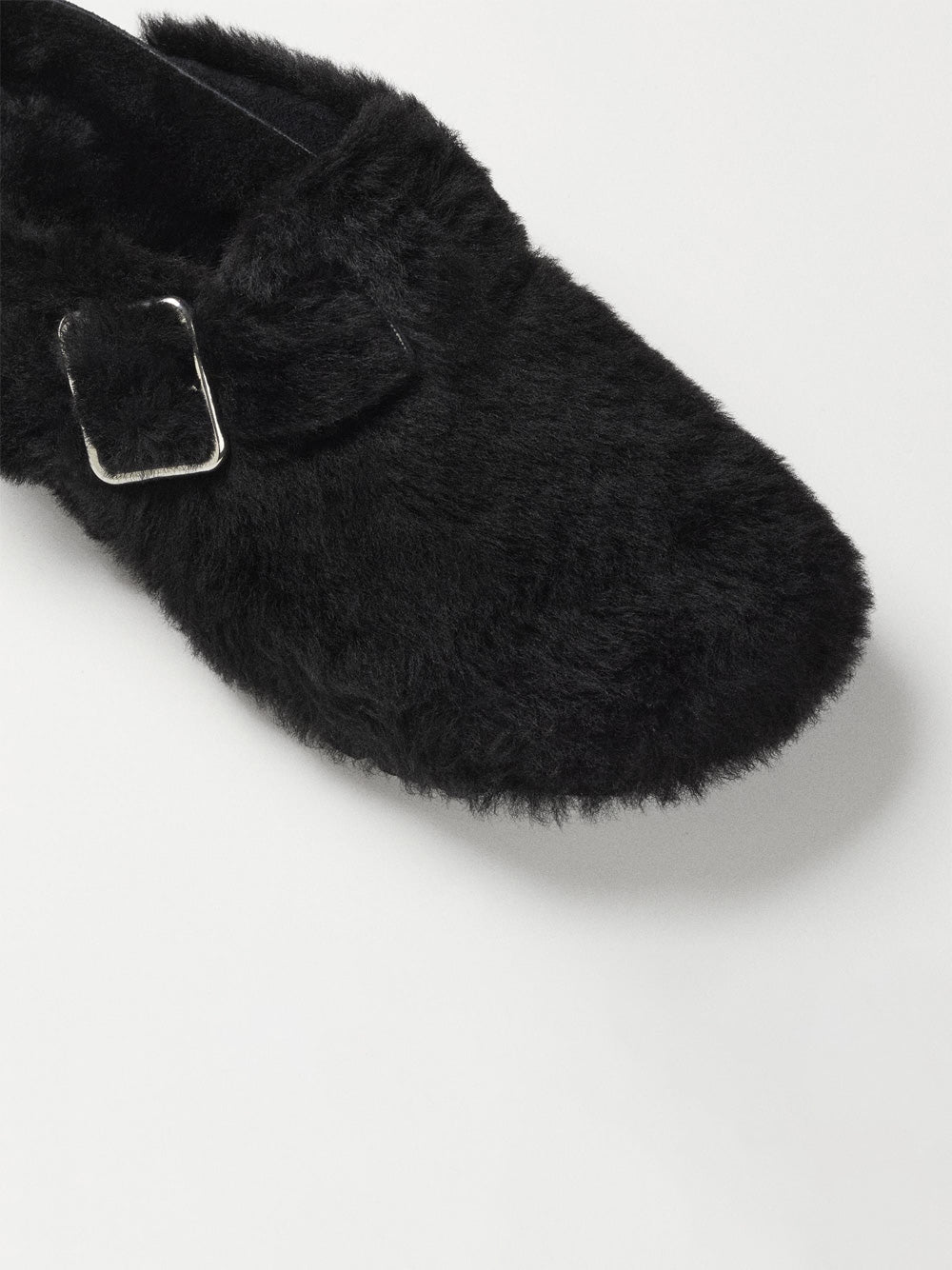 SHEARLING BOSTON CLOGS