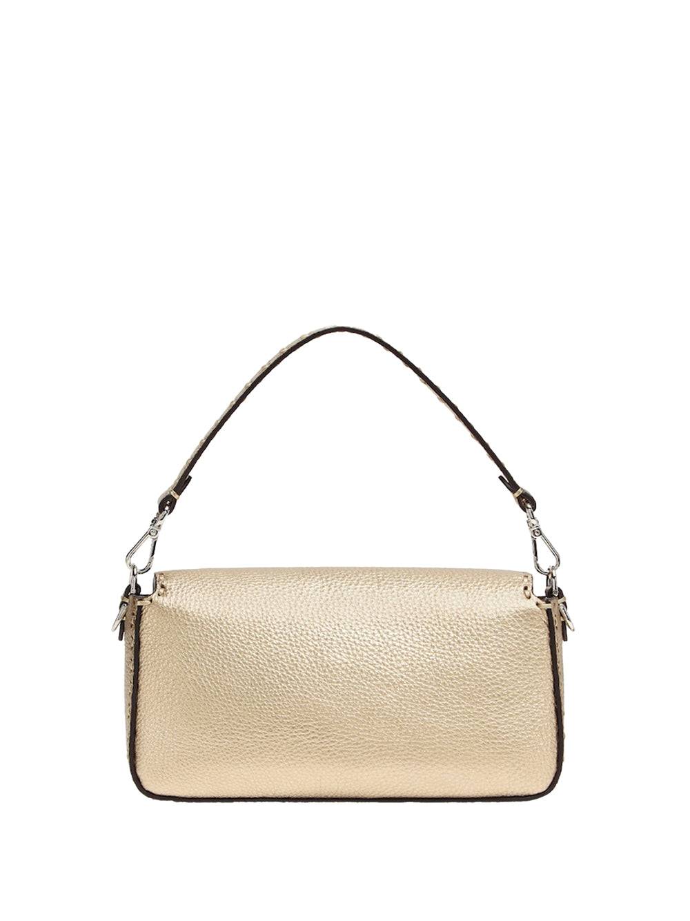 CHAMPAGNE-COLOURED MEDIUM BAGUETTE BAG