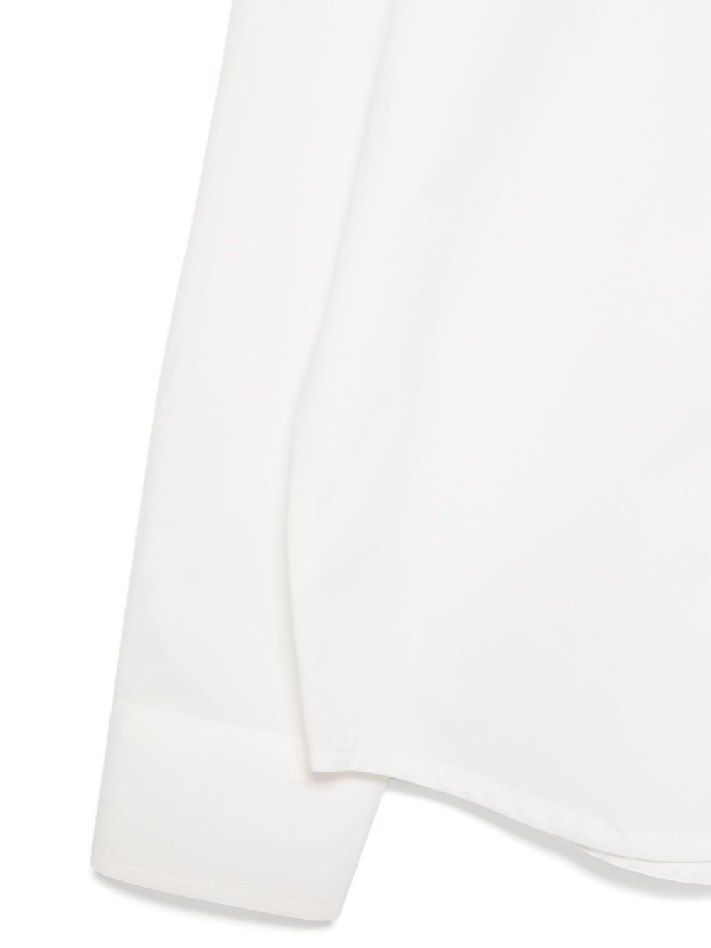 POPLIN SHIRT WITH INTERNAL BORDER IN FABRIC WITH FF LOGO