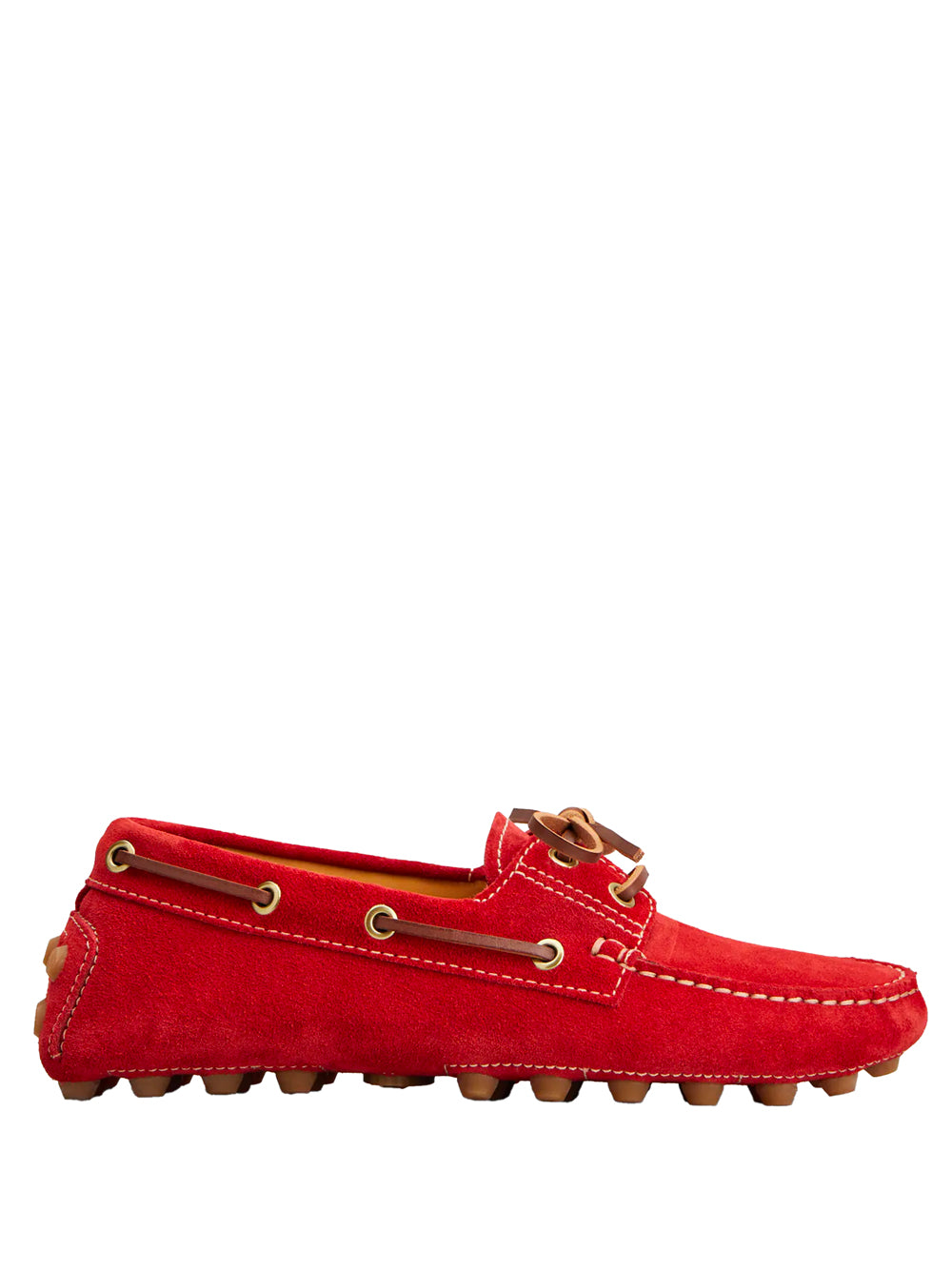 BOAT GOMMINO BUBBLE SUEDE LOAFERS