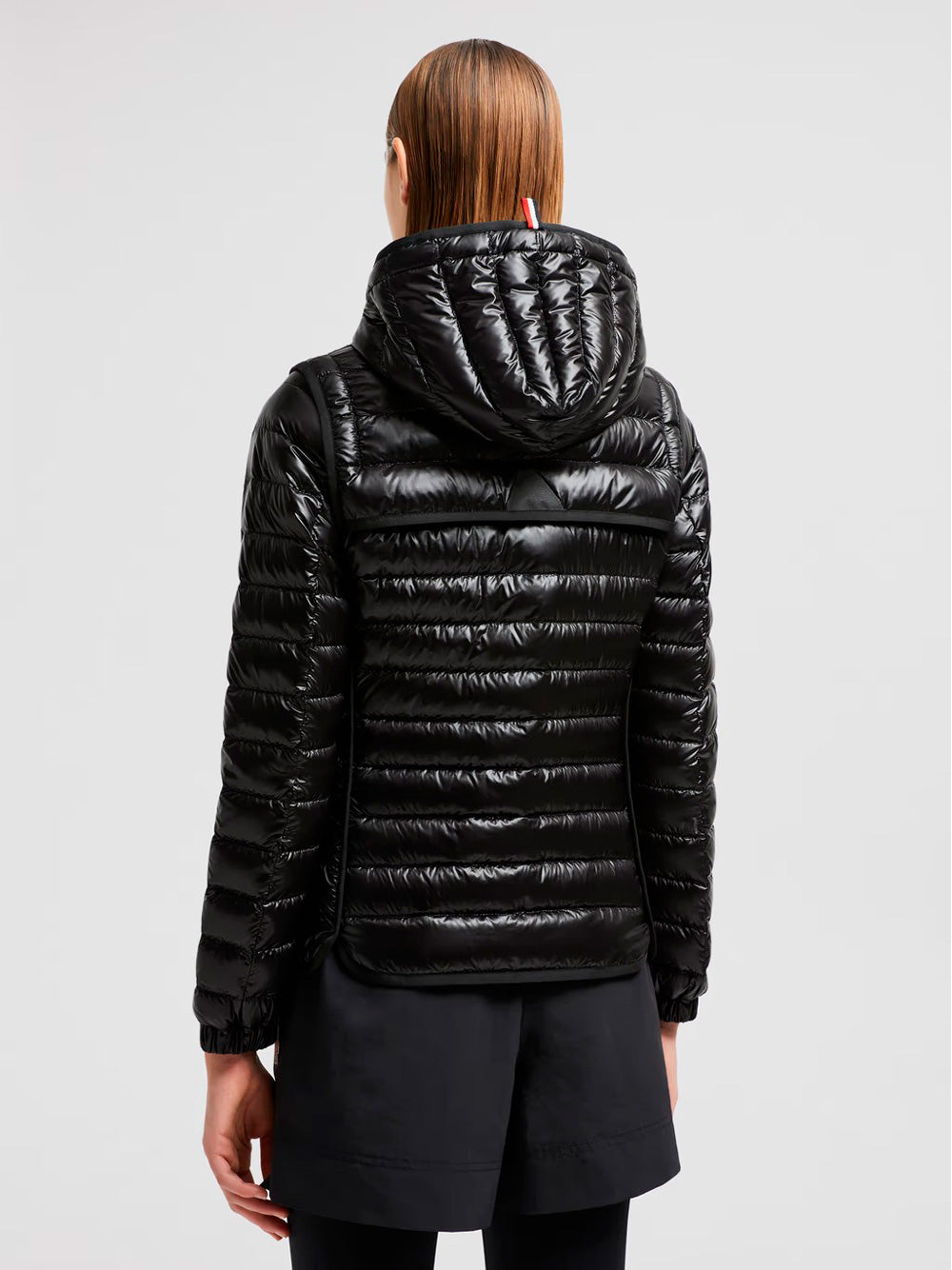 GRENOBLE KARURA 2-IN-1 HOODED SHORT DOWN JACKET