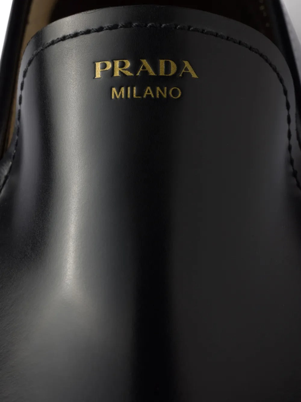 BRUSHED FUMÉ LEATHER LOAFERS
