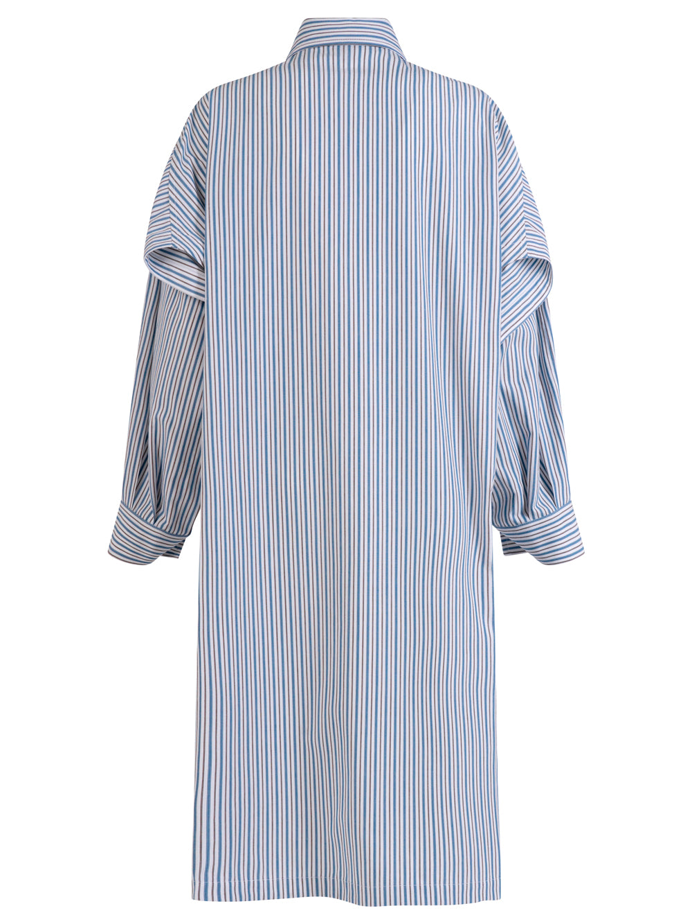 LIGHT COTTON STRIPED DRESS