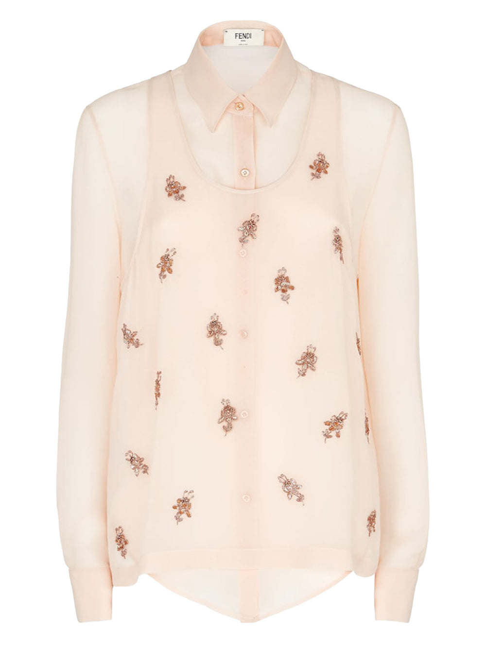 SILK GEORGETTE TOP