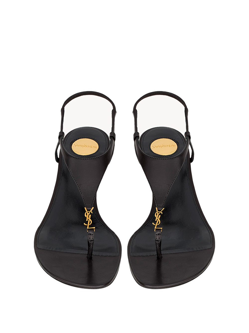 CASSANDRA SMOOTH LEATHER WEDGE SANDALS