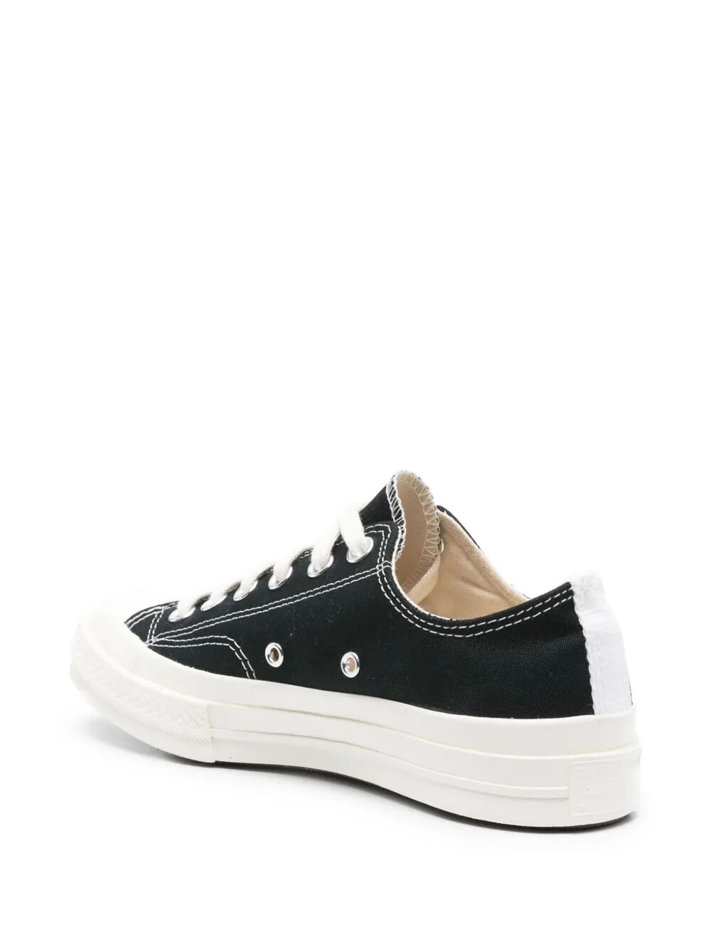 CHUCK TAILOR RED HEART LOW TOP SNEAKERS